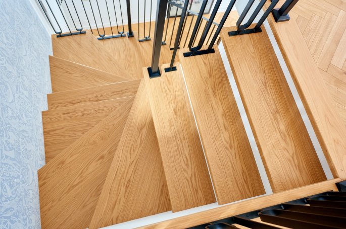 Schody klasyczne - Dąb Naturalny